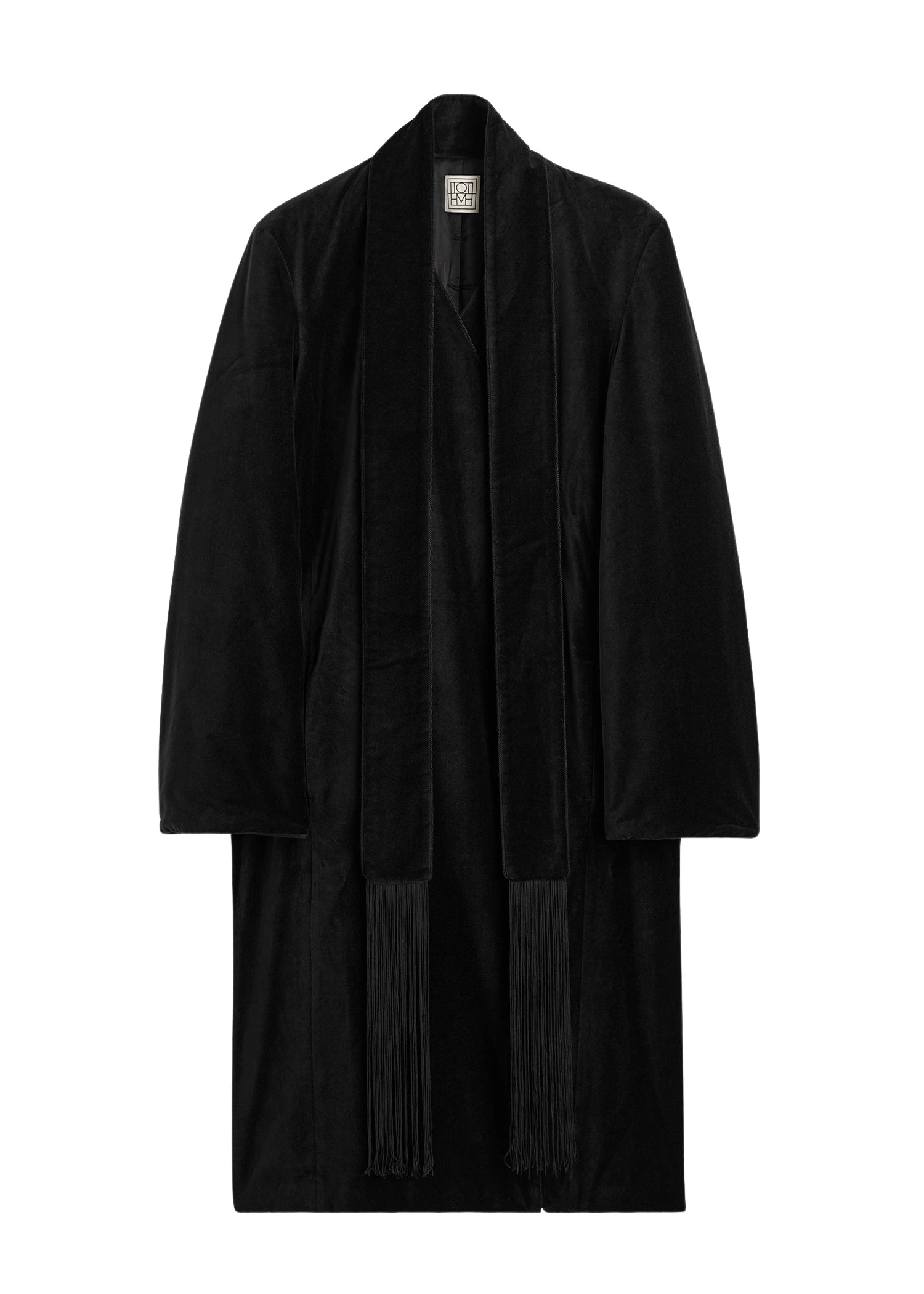 Toteme-Smoking-coat-in-Black39600_nobg Totême Smoking coat in Black - Coats - Scandinavian Minimalist Luxury at Luxury Shoes