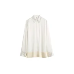 Totême Soft tuxedo shirt in White - Tops - Scandinavian Minimalist Luxury at Luxury Shoes 