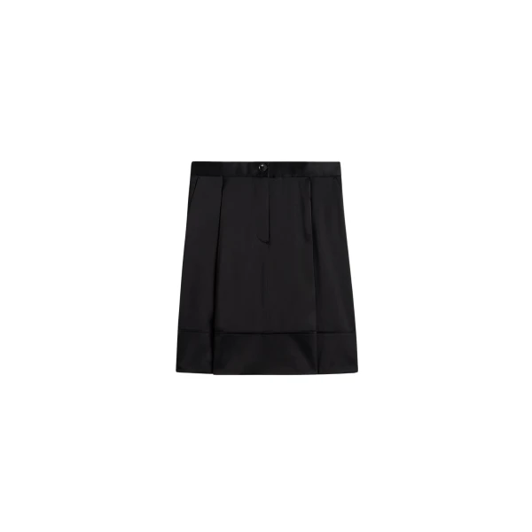 Totême Soft tuxedo skirt in Black - Skirts - Scandinavian Minimalist Luxury at Luxury Shoes 