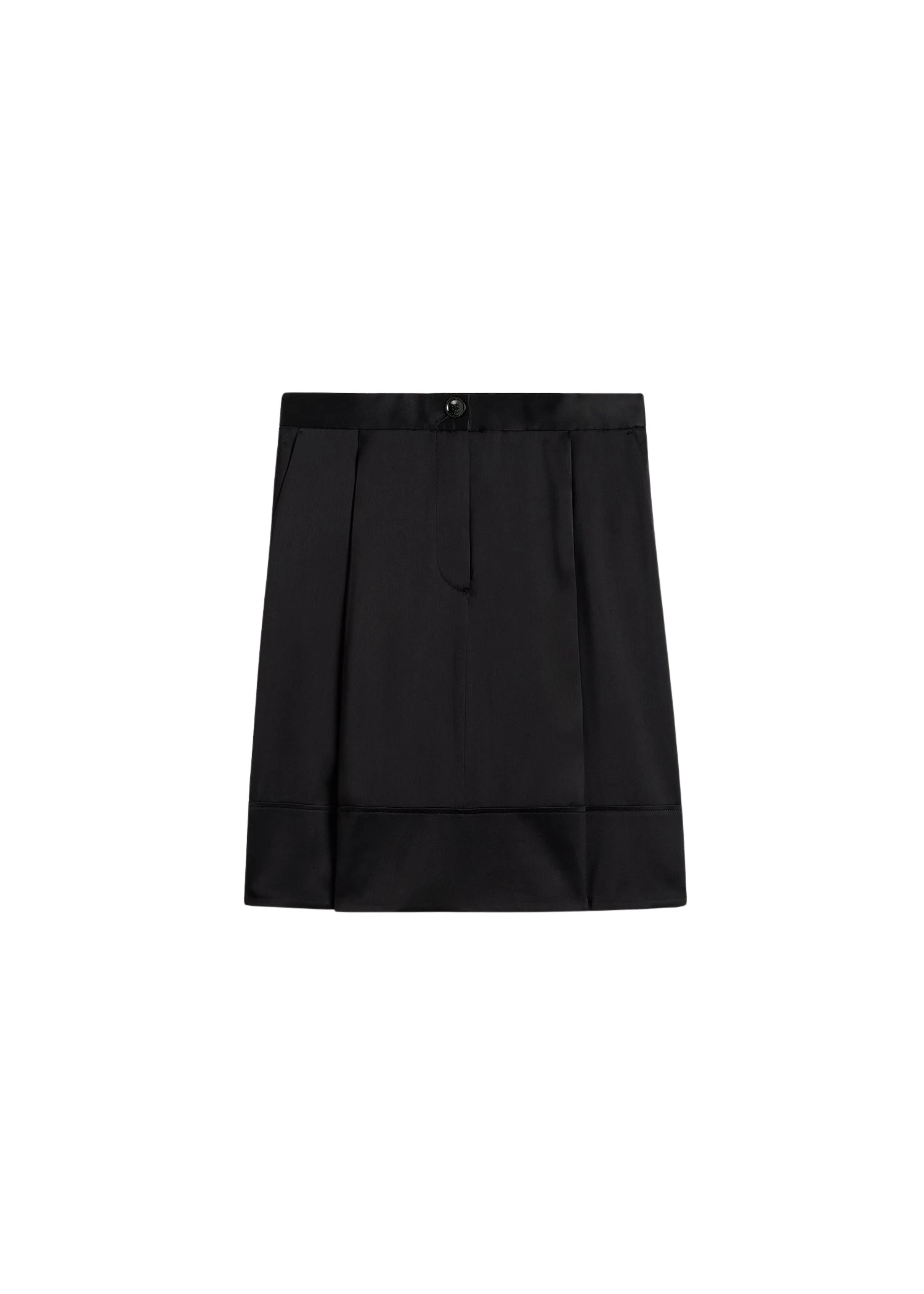 Toteme-Soft-tuxedo-skirt-in-Black30016_nobg Totême Soft tuxedo skirt in Black - Skirts - Scandinavian Minimalist Luxury at Luxury Shoes