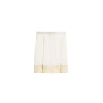 Totême Soft tuxedo skirt in White - Skirts - Scandinavian Minimalist Luxury at Luxury Shoes 