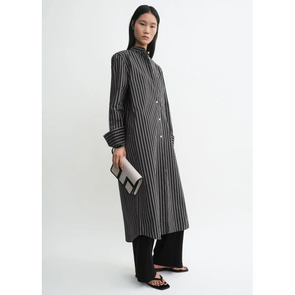 Totême Striped summer tunic black/white in Black-white - Tops - Scandinavian Minimalist Luxury at Luxury Shoes 