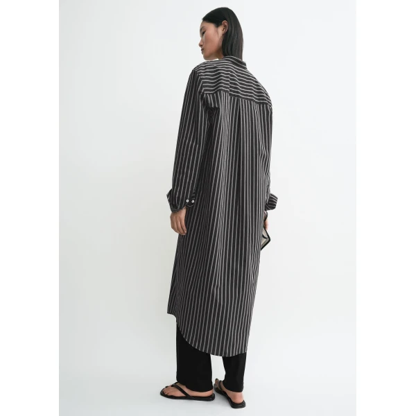 Totême Striped summer tunic black/white in Black-white - Tops - Scandinavian Minimalist Luxury at Luxury Shoes 