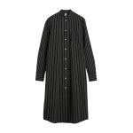 Totême Striped summer tunic black/white in Black-white - Tops - Scandinavian Minimalist Luxury at Luxury Shoes 