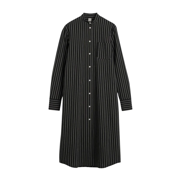 Totême Striped summer tunic black/white in Black-white - Tops - Scandinavian Minimalist Luxury at Luxury Shoes 