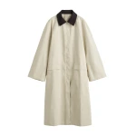 Toteme-Summer-country-coat-in-Peanut63190_nobg Totême Summer country coat in Peanut - Coats - Scandinavian Minimalist Luxury at Luxury Shoes