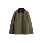 Totême Summer country jacket in Khaki - Jackets - Scandinavian Minimalist Luxury at Luxury Shoes 