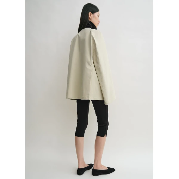 Totême Summer country jacket in Peanut - Jackets - Scandinavian Minimalist Luxury at Luxury Shoes 