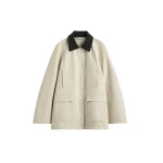 Totême Summer country jacket in Peanut - Jackets - Scandinavian Minimalist Luxury at Luxury Shoes 
