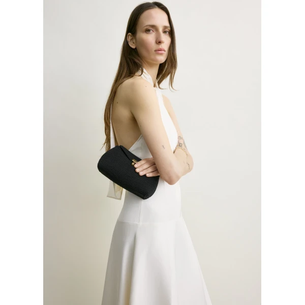 Totême Twist halter dress in Ecru - Dresses - Scandinavian Minimalist Luxury at Luxury Shoes 