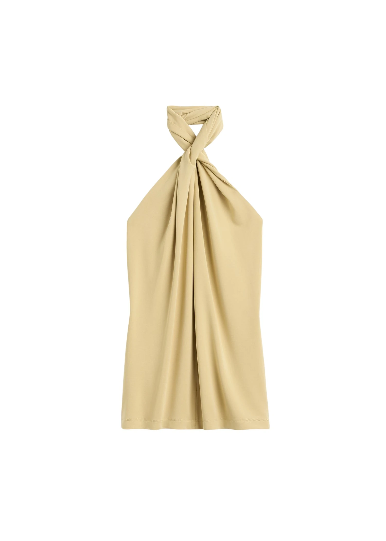 Toteme-Twisted-jersey-halter-top-in-Chai82696_nobg Totême Twisted jersey halter top in Chai - Tops - Scandinavian Minimalist Luxury at Luxury Shoes