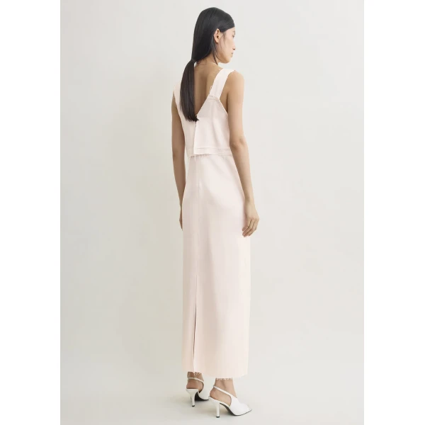 Totême V-neck slip dress in Bloom - Dresses - Scandinavian Minimalist Luxury at Luxury Shoes 