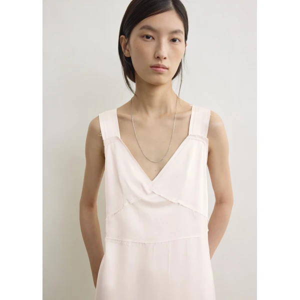 Totême V-neck slip dress in Bloom - Dresses - Scandinavian Minimalist Luxury at Luxury Shoes 