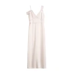 Totême V-neck slip dress in Bloom - Dresses - Scandinavian Minimalist Luxury at Luxury Shoes 
