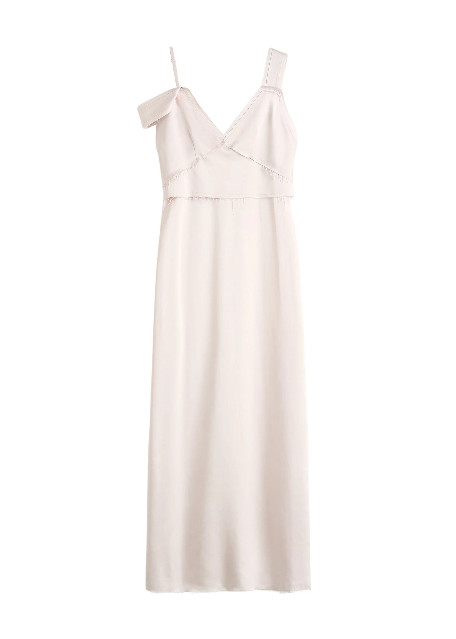 Toteme-V-neck-slip-dress-in-Bloom88340_nobg Totême V-neck slip dress in Bloom - Dresses - Scandinavian Minimalist Luxury at Luxury Shoes