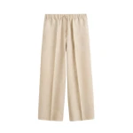 Toteme-Wide-summer-trousers-in-Natural46991_nobg Totême Wide summer trousers in Natural - Pants - Scandinavian Minimalist Luxury at Luxury Shoes
