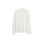 Totême Wool silk knit in Off-white - Knitwear - Scandinavian Minimalist Luxury at Luxury Shoes 