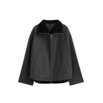 Toteme-Zipped-country-jacket-in-Washed-black86177_nobg Totême Zipped country jacket in Washed black - Jackets - Scandinavian Minimalist Luxury at Luxury Shoes