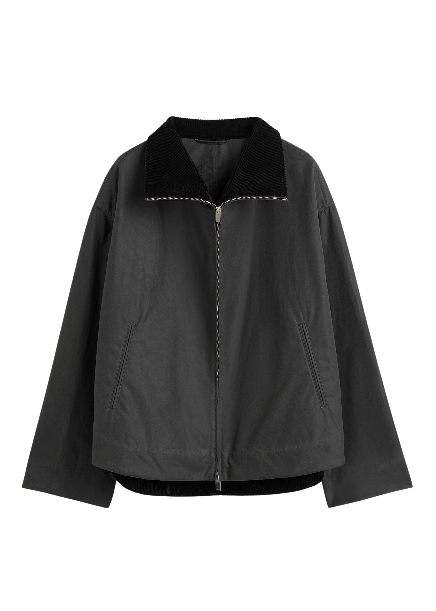 Toteme-Zipped-country-jacket-in-Washed-black86177_nobg Totême Zipped country jacket in Washed black - Jackets - Scandinavian Minimalist Luxury at Luxury Shoes