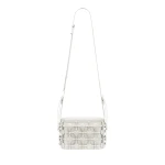 Polène Button Bow Box in Porcelain Button Bow Box in Porcelain - Clutch Bags - Parisian Luxury Leather Bag at Luxury Shoes 