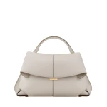 White-Mokki-in-Chalk-collection-coveti56263_nobg Polène Mokki in Chalk Mokki in Chalk - Shoulder & Crossbody Bags - Parisian Luxury Leather Bag at Luxury Shoes