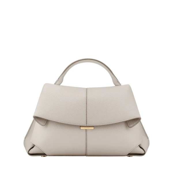 Polène Mokki in Chalk Mokki in Chalk - Shoulder & Crossbody Bags - Parisian Luxury Leather Bag at Luxury Shoes 