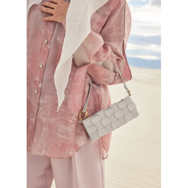 Polène Neiti in Chalk Neiti in Chalk - Shoulder & Crossbody Bags - Parisian Luxury Leather Bag at Luxury Shoes 