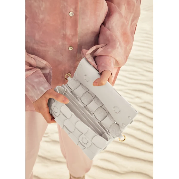 Polène Neiti in Chalk Neiti in Chalk - Shoulder & Crossbody Bags - Parisian Luxury Leather Bag at Luxury Shoes 