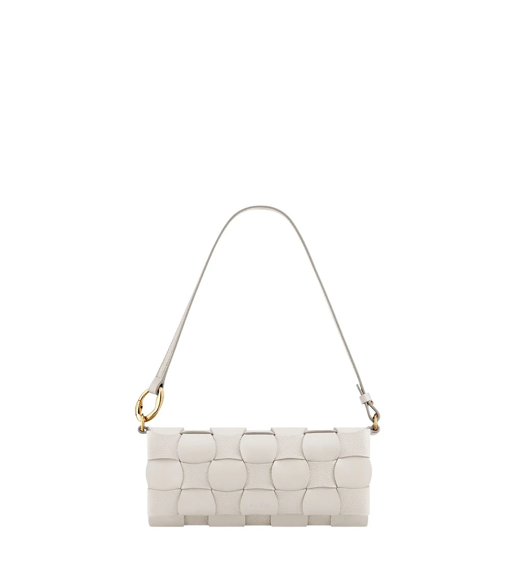 White-Neiti-in-Chalk-collection-coveti79459_nobg Polène Neiti in Chalk Neiti in Chalk - Shoulder & Crossbody Bags - Parisian Luxury Leather Bag at Luxury Shoes