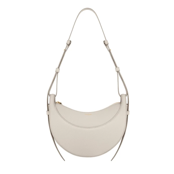 Polène Numéro Dix in Chalk Numéro Dix in Chalk - Shoulder & Crossbody Bags - Parisian Luxury Leather Bag at Luxury Shoes 