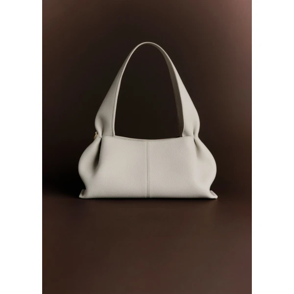 Polène Numéro Neuf East West in Chalk Numéro Neuf East West in Chalk - Shoulder & Crossbody Bags - Parisian Luxury Leather Bag at Luxury Shoes 