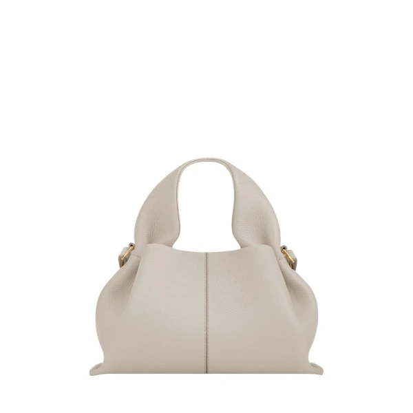 Polène Numéro Neuf Mini in Chalk Numéro Neuf Mini in Chalk - Mini Bags - Parisian Luxury Leather Bag at Luxury Shoes 
