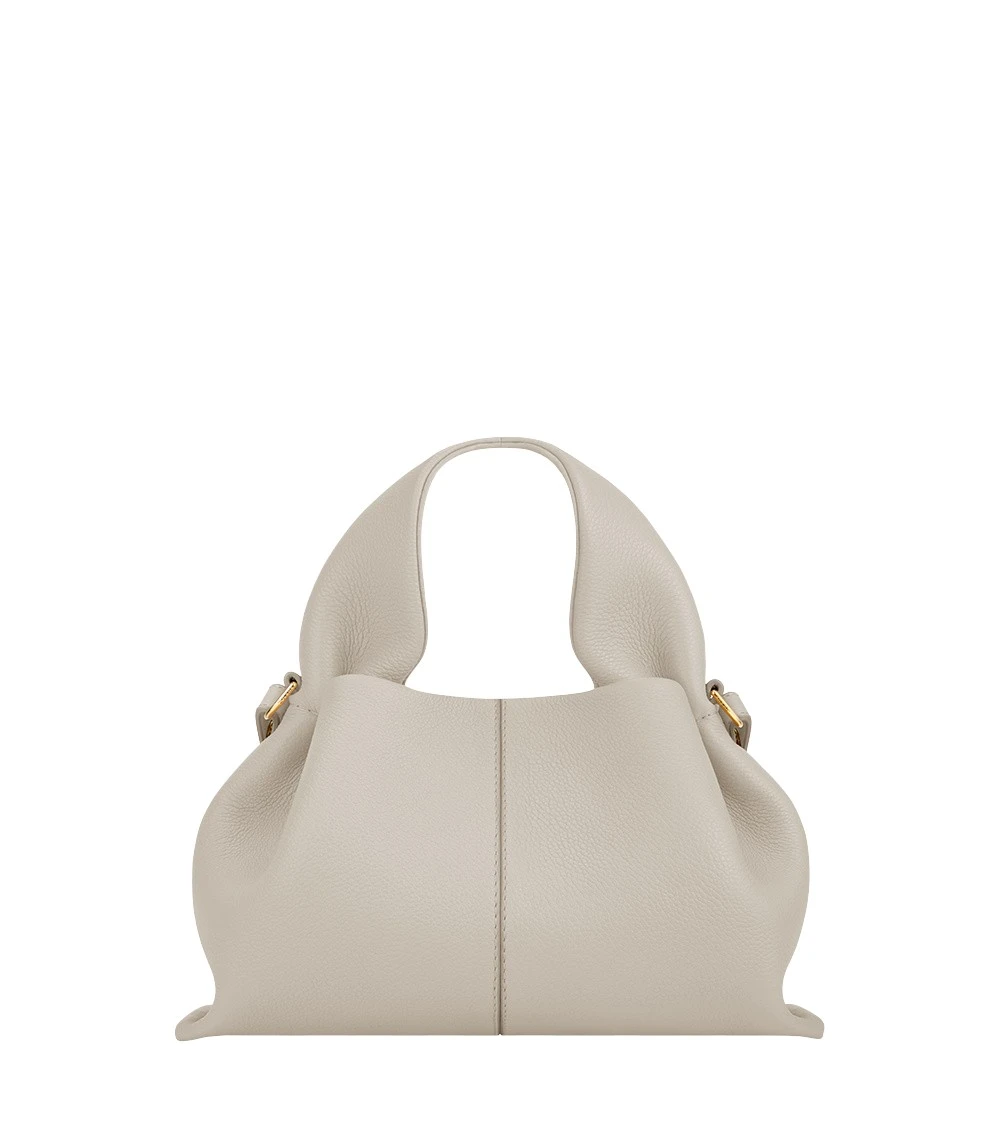 White-Numero-Neuf-Mini-in-Chalk-collection-coveti59836_nobg Polène Numéro Neuf Mini in Chalk Numéro Neuf Mini in Chalk - Mini Bags - Parisian Luxury Leather Bag at Luxury Shoes