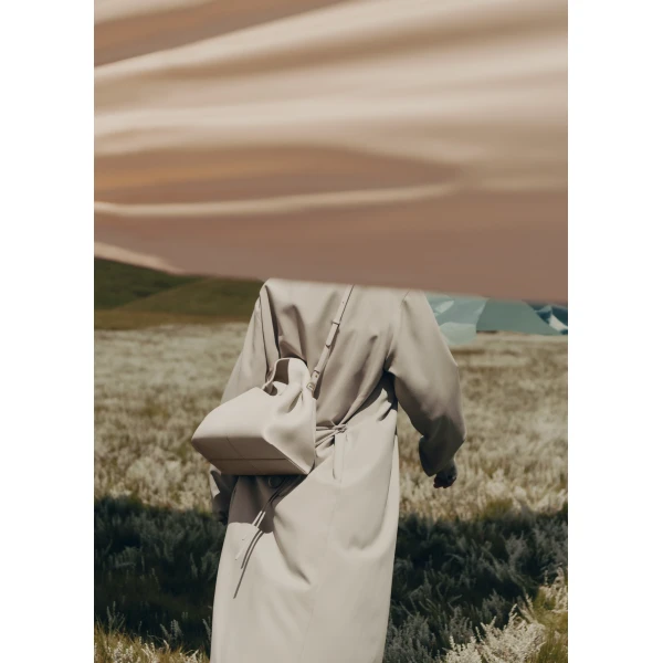 Polène Numéro Neuf in Chalk Numéro Neuf in Chalk - Shoulder & Crossbody Bags - Parisian Luxury Leather Bag at Luxury Shoes 