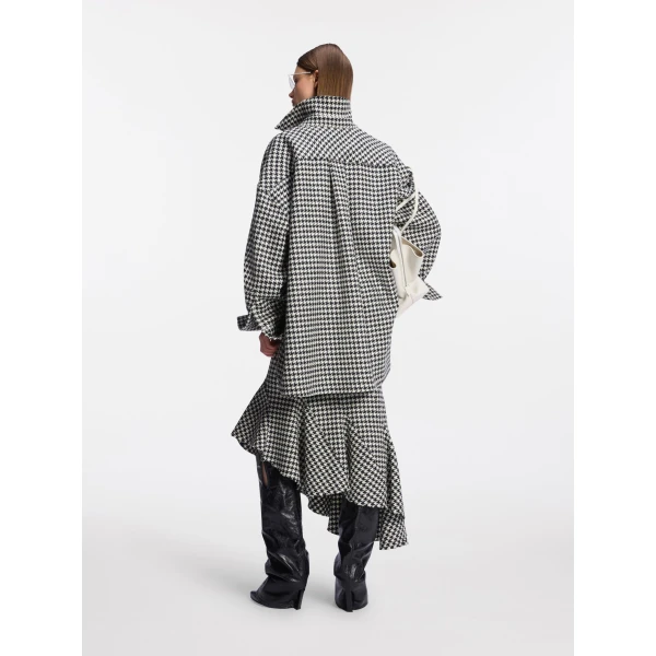 Attico white and black jacket