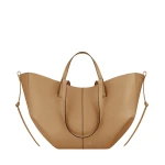Yellow-Cyme-in-Ocher-collection-coveti43902_nobg Polène Cyme in Ocher Cyme in Ocher - Totes & Top-Handle Bags - Parisian Luxury Leather Bag at Luxury Shoes