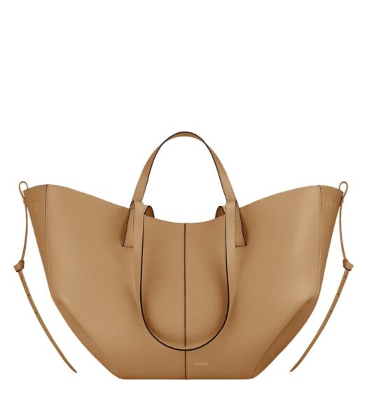 Polène Cyme in Ocher Cyme in Ocher - Totes & Top-Handle Bags - Parisian Luxury Leather Bag at Luxury Shoes 