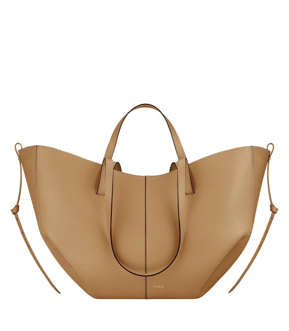 Yellow-Cyme-in-Ocher-collection-coveti43902_nobg Polène Cyme in Ocher Cyme in Ocher - Totes & Top-Handle Bags - Parisian Luxury Leather Bag at Luxury Shoes
