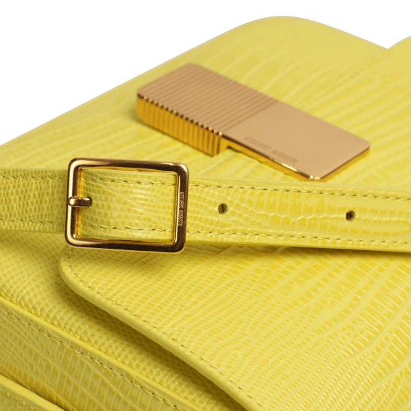 Ateliers Auguste Mini Monceau in Limoncello bag