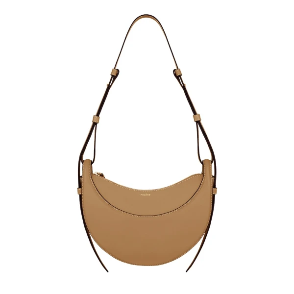 Polène Numéro Dix in Ocher Numéro Dix in Ocher - Shoulder & Crossbody Bags - Parisian Luxury Leather Bag at Luxury Shoes 