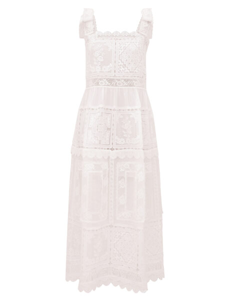 Elevate your elegance in this Zimmermann Dresses available now at Luxury Shoes 