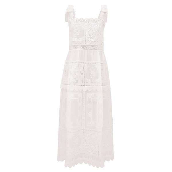 Elevate your elegance in this Zimmermann Dresses available now at Luxury Shoes 