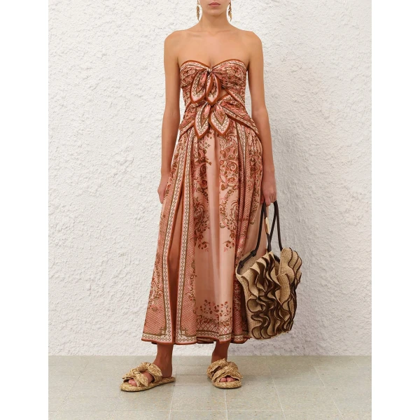 Elevate your elegance in this Zimmermann Dresses available now at Luxury Shoes 