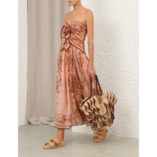 Elevate your elegance in this Zimmermann Dresses available now at Luxury Shoes 