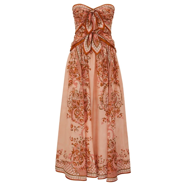 Elevate your elegance in this Zimmermann Dresses available now at Luxury Shoes 