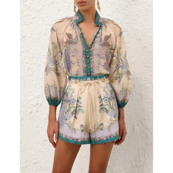 Elevate your elegance in this Zimmermann Tops available now at Luxury Shoes 