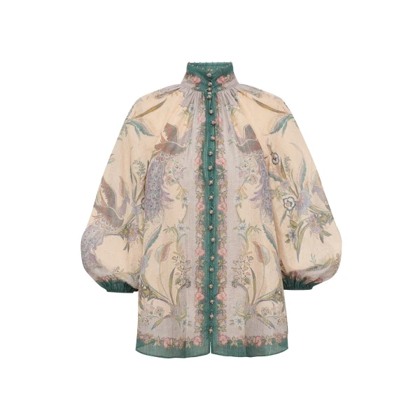 Elevate your elegance in this Zimmermann Tops available now at Luxury Shoes 