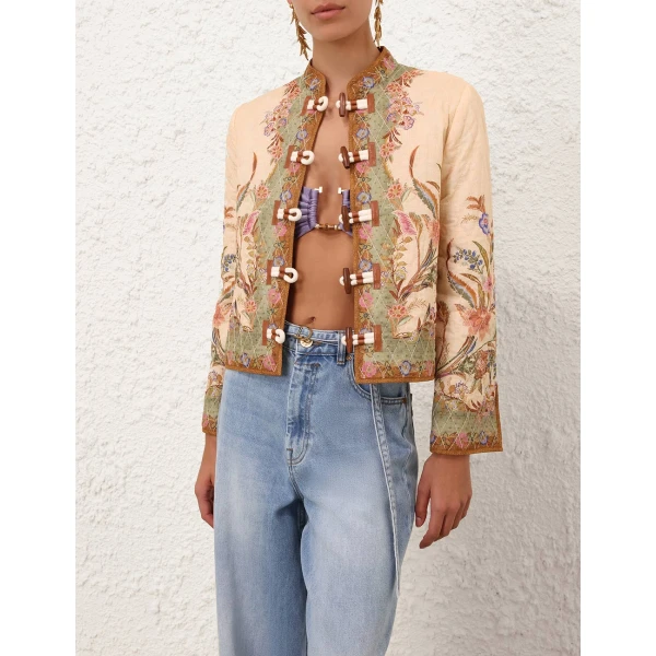 Elevate your elegance in this Zimmermann Jackets available now at Luxury Shoes 
