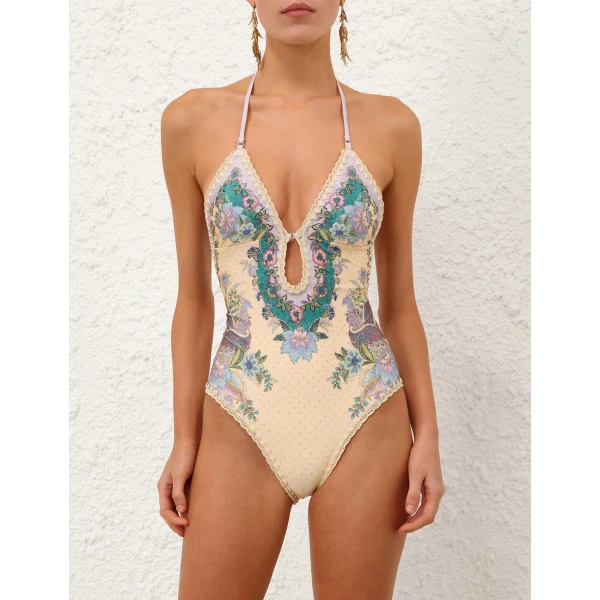 Elevate your elegance in this Zimmermann Beachwear available now at Luxury Shoes 
