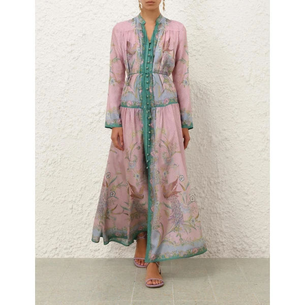 Elevate your elegance in this Zimmermann Dresses available now at Luxury Shoes 
